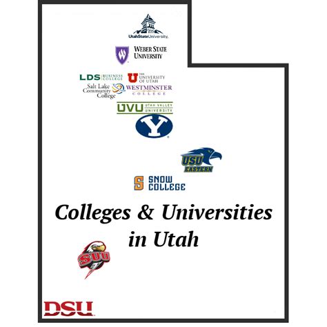 utah universities map